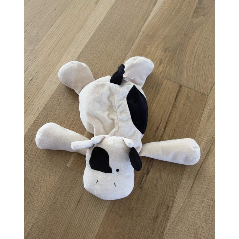Jellycat Floppy Beanbag Plush Dozydou Cow  Rare 2018-2019